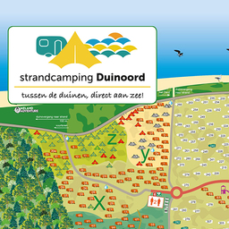 Duinoord Ameland | Book via the map f the campsite